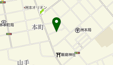 ボネールの地図画像