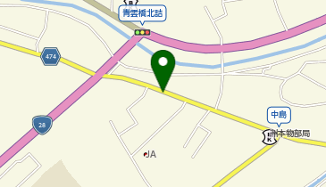 久保商店物部店の地図画像