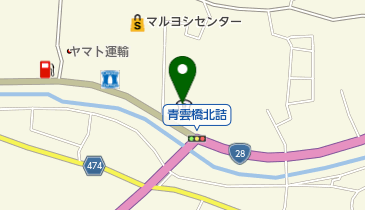 淡信実業株式会社の地図画像