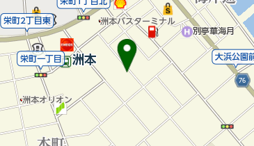 さかた炭火焼肉の地図画像