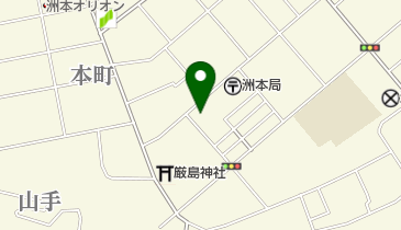 久保理髪店の地図画像
