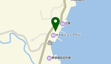 株式会社ホテルニューアワジの地図画像