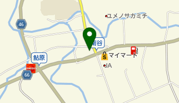 五色町消防団 鮎原分団器具庫の地図画像