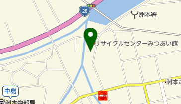 洲本市消防団 外町分団の地図画像