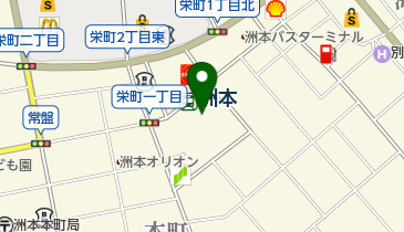 洲本市消防団 本部室の地図画像