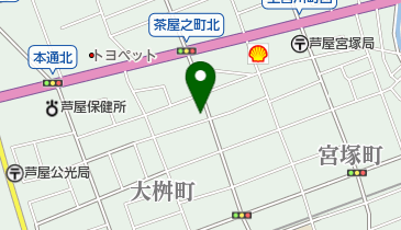 清水マッサージの地図画像