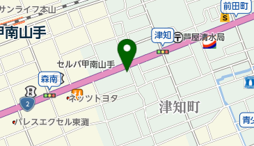 芦屋カワサキの地図画像