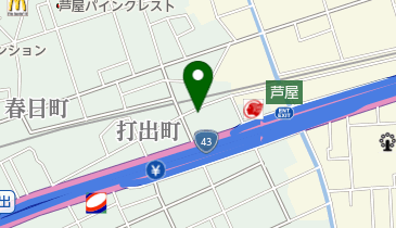株式会社オーエヌイーの地図画像