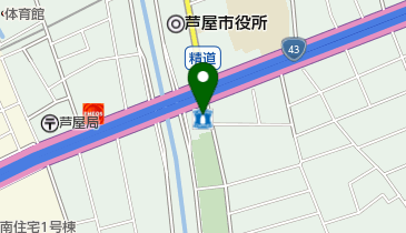 芦屋石油の地図画像