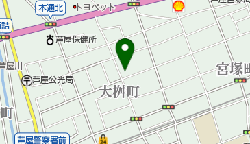 東洋テレビラジオセンターの地図画像