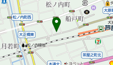 コムランゲージスクール芦屋校の地図画像