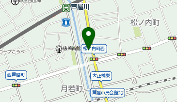 芦屋パレ・エレガンスの地図画像