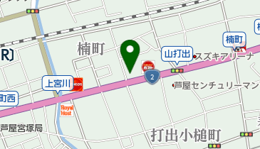 芦屋ドライブショップの地図画像