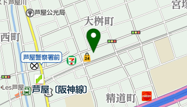 久津那写真館の地図画像