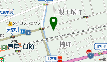 株式会社ベンリックス芦屋支店の地図画像