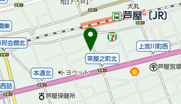 株式会社かね徳の地図画像