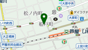 あしかびの地図画像
