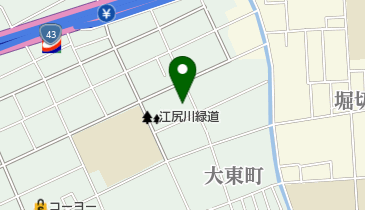 愛菜打出浜店の地図画像