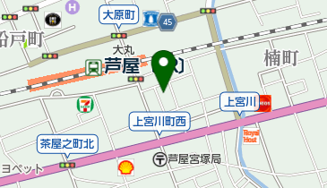 西岡設備工業所の地図画像