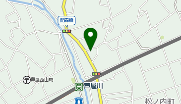 サロン・ド・ブーケ芦屋の地図画像