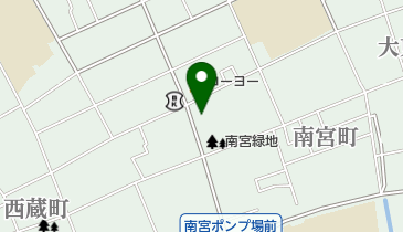 飯盛動物病院の地図画像