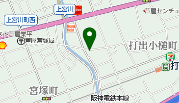 マジカル・ケア西田鍼灸院の地図画像