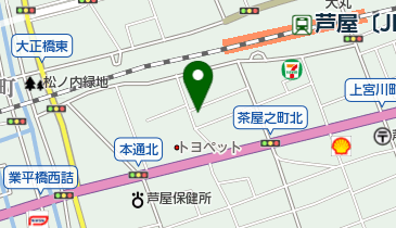 住宅管理サービスの地図画像