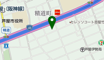 有限会社植木の地図画像