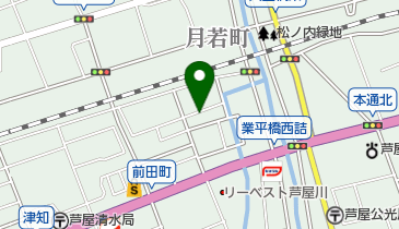 西田貿易株式会社の地図画像