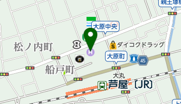 JTBトラベランド芦屋店の地図画像