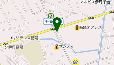 南天堂の地図画像