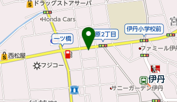 船原ガラスの地図画像