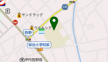 伊丹市立 桜台児童くらぶの地図画像