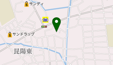 来恩寺の地図画像