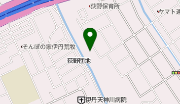 来條建設の地図画像