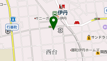 阪神スポーツの地図画像