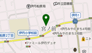 エクシードホールの地図画像