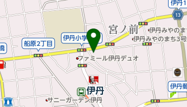 フナモトメガネ 東店の地図画像