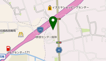 メガネ本舗昆陽店の地図画像