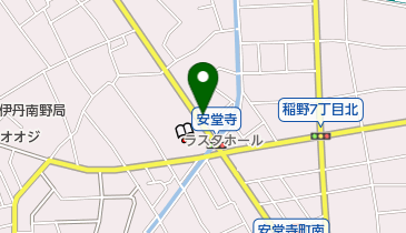 きよや中華食堂の地図画像