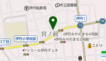 伊丹市立 音楽ホール・伊丹アイフォニックホールの地図画像