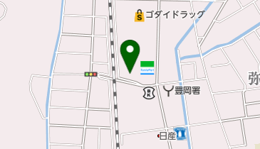 足立モータースの地図画像