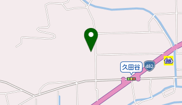 久田谷公民館の地図画像