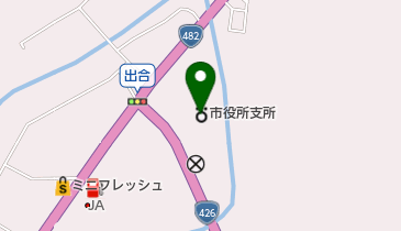 豊岡市立 合橋地区コミュニティセンターの地図画像