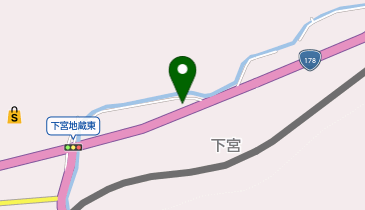 下宮会館の地図画像