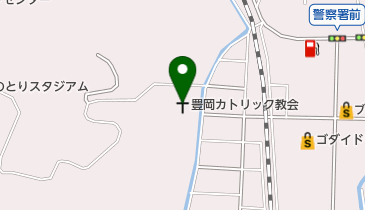カトリック大阪大司教区豊岡カトリック教会の地図画像