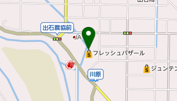 株式会社白バラドライ 出石店の地図画像