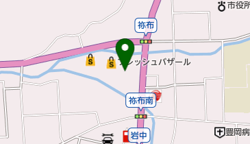 株式会社白バラドライ 日高店の地図画像