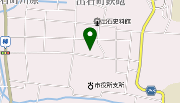 米田クリーニング店の地図画像