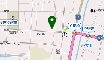 しみづ化粧品店の地図画像